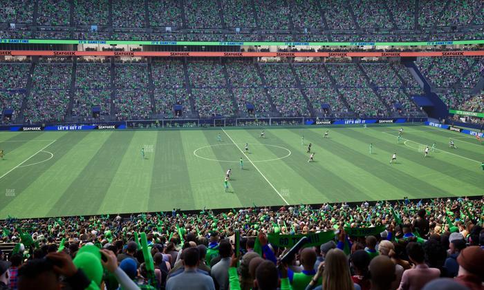 Lumen Field - Section Club 210 Seat View