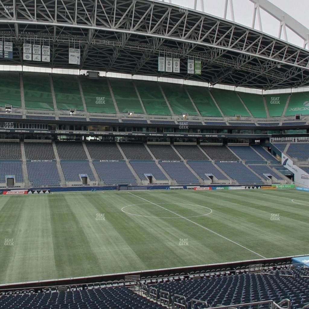 Lumen Field - Section Club 211 Seat View