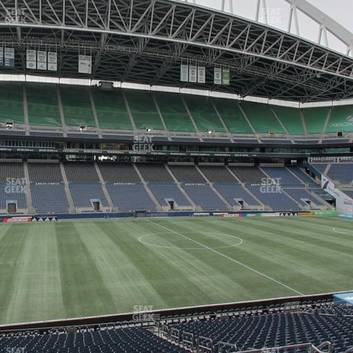 Lumen Field - Section Club 211 Seat View