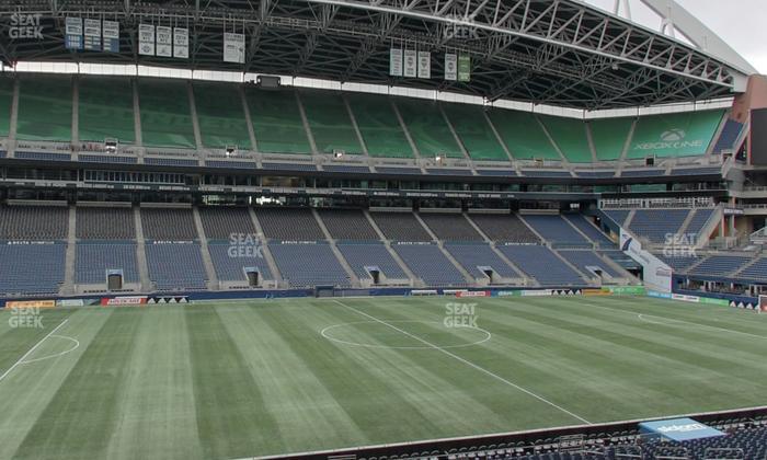 Lumen Field - Section Club 211 Seat View