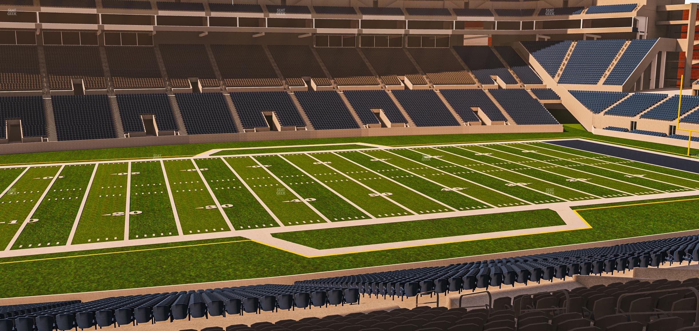 Lumen Field - Section Club 211 Seat View