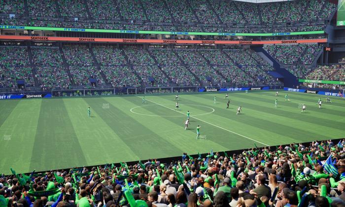 Lumen Field - Section Club 211 Seat View