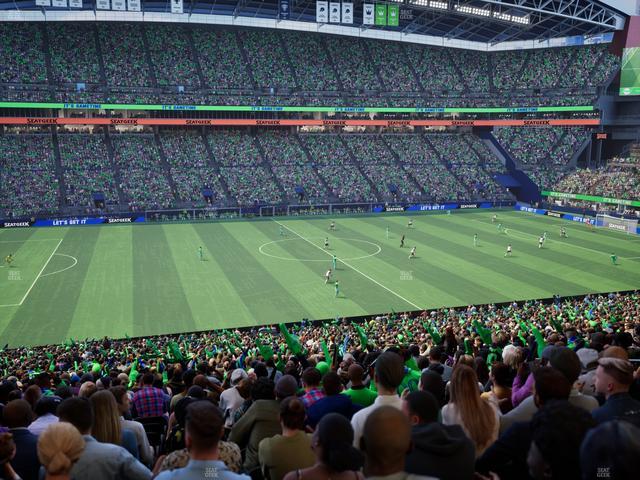 Lumen Field - Section Club 211 Seat View Lumen Field - Section Club 211 Seat View