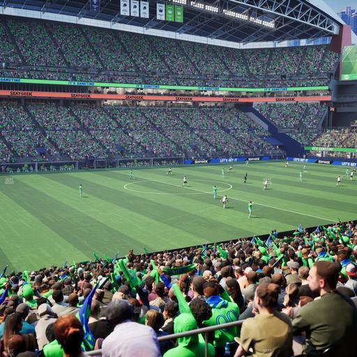 Lumen Field - Section Club 212 Seat View