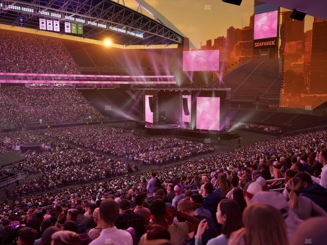 Lumen Field - Section Club 212 Seat View Lumen Field - Section Club 212 Seat View