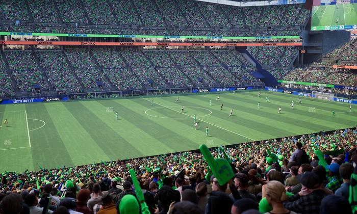 Lumen Field - Section Club 212 Seat View