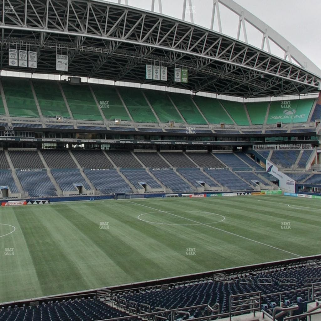 Lumen Field - Section Club 212 Seat View