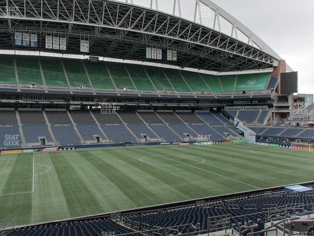 Lumen Field - Section Club 212 Seat View