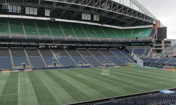 Lumen Field - Section Club 212 Seat View