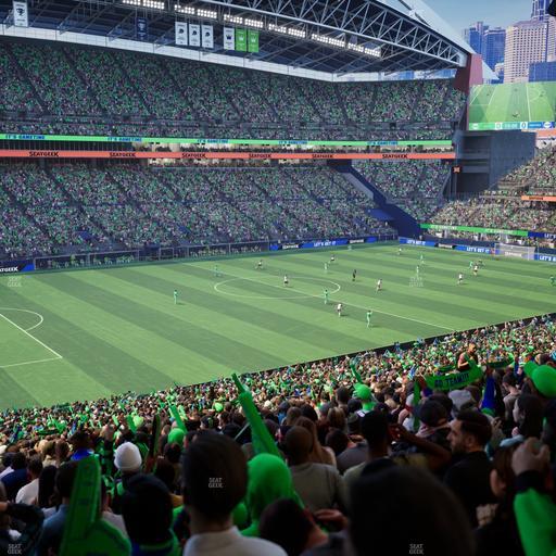 Lumen Field - Section Club 213 Seat View