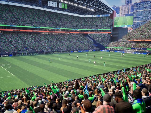 Lumen Field - Section Club 213 Seat View