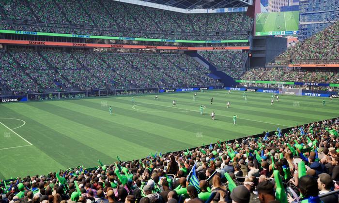 Lumen Field - Section Club 213 Seat View