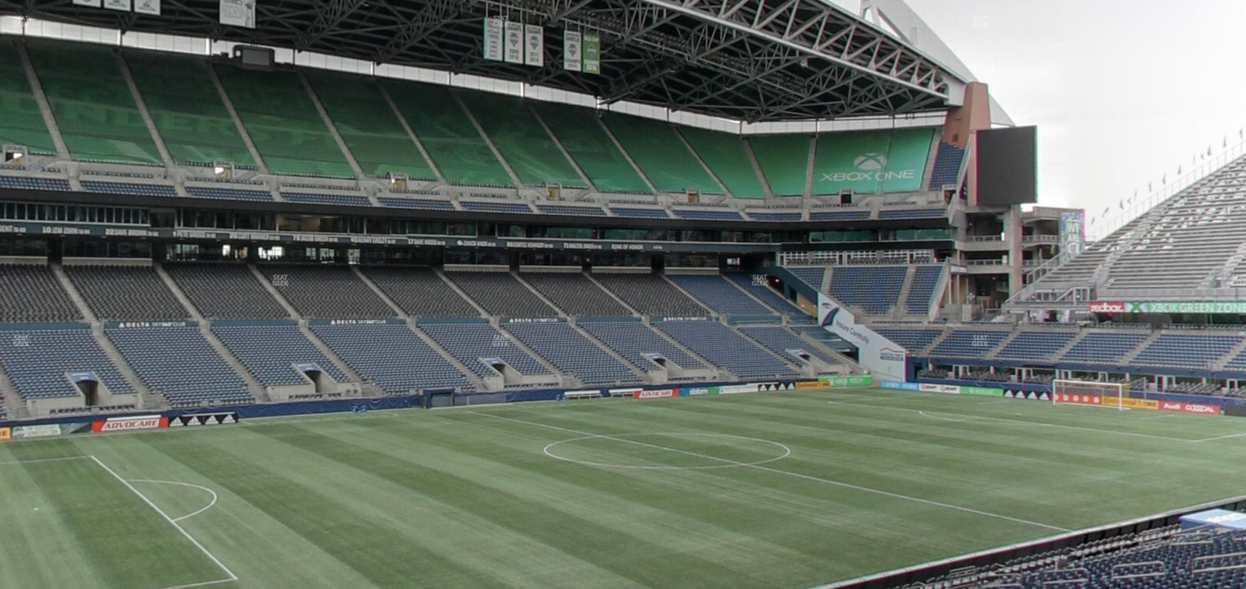 Lumen Field - Section Club 213 Seat View