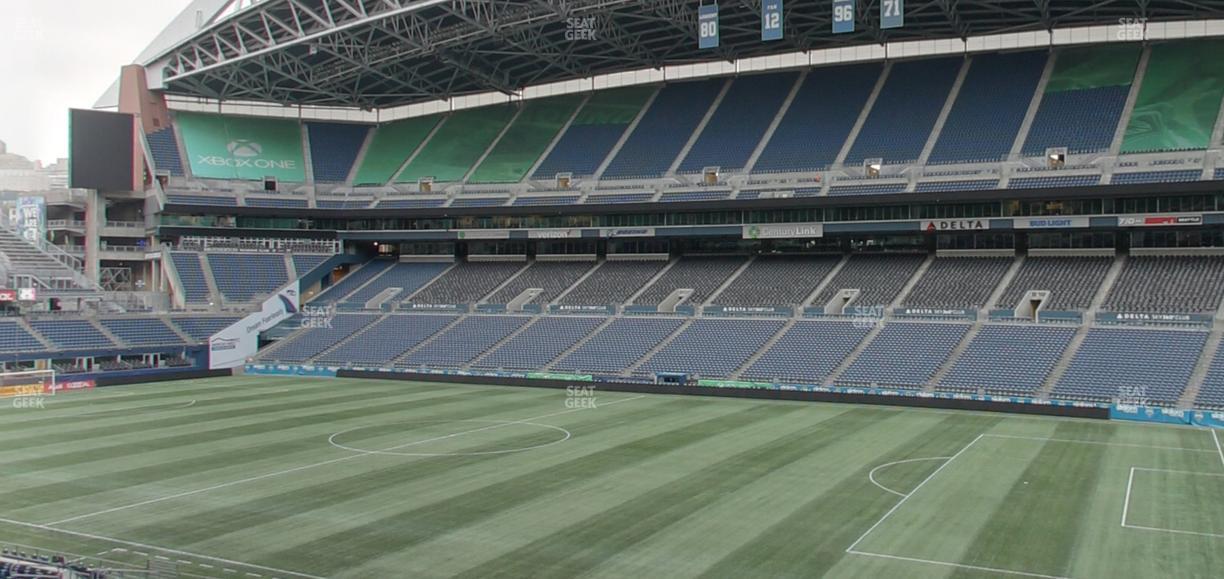 Lumen Field - Section Club 231 Seat View