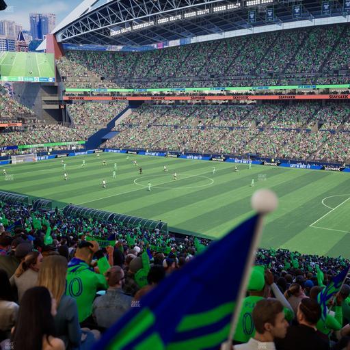 Lumen Field - Section Club 231 Seat View