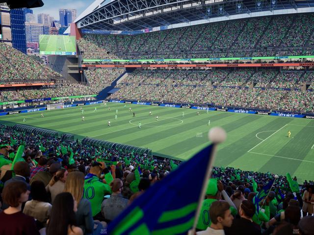 Lumen Field - Section Club 231 Seat View Lumen Field - Section Club 231 Seat View