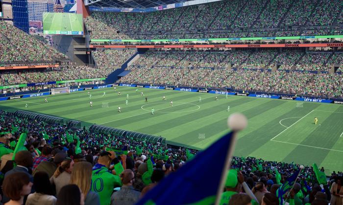 Lumen Field - Section Club 231 Seat View