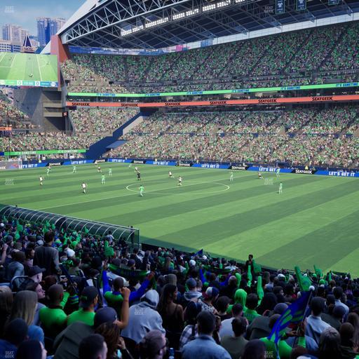 Lumen Field - Section Club 231 Seat View