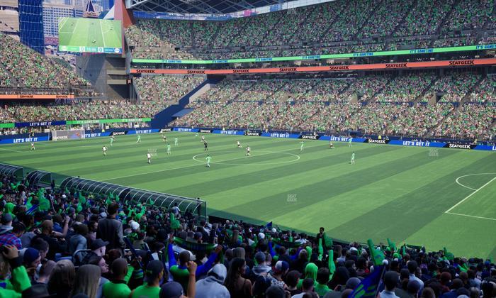 Lumen Field - Section Club 231 Seat View