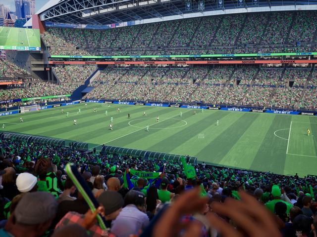 Lumen Field - Section Club 232 Seat View Lumen Field - Section Club 232 Seat View