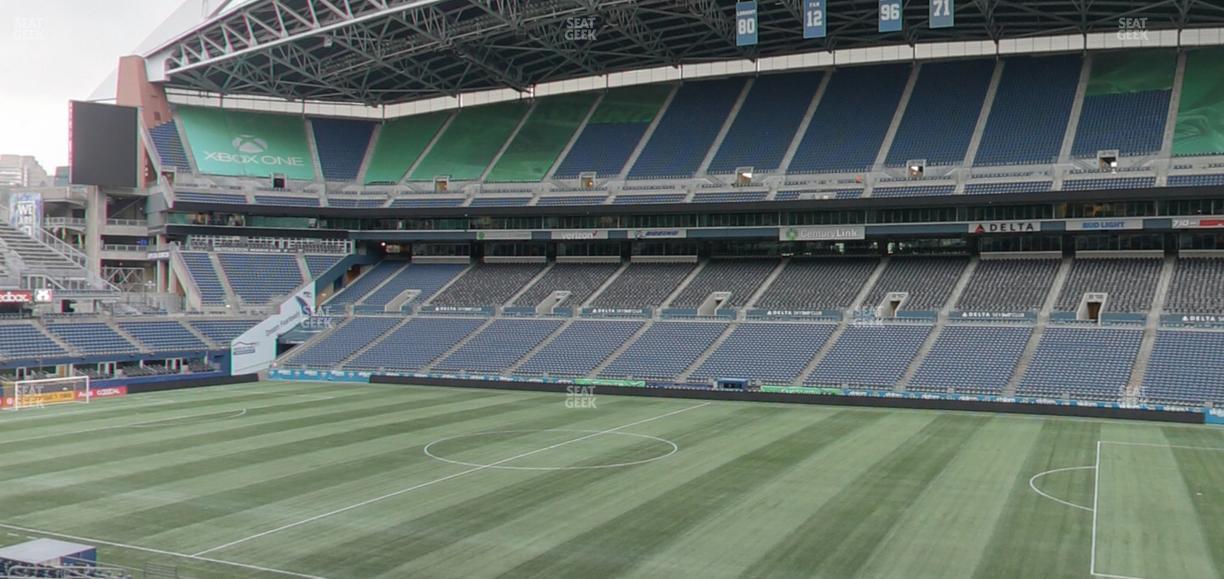 Lumen Field - Section Club 232 Seat View