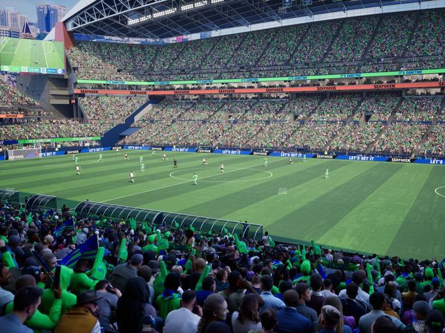 Lumen Field - Section Club 232 Seat View