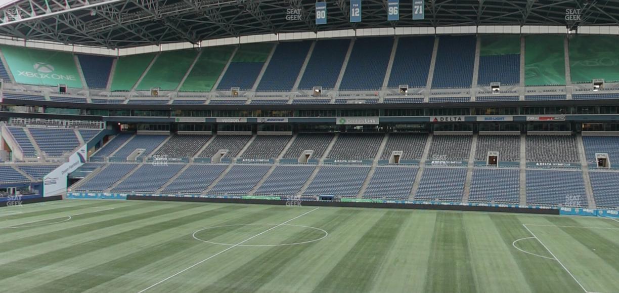 Lumen Field - Section Club 233 Seat View