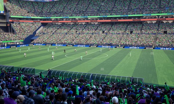 Lumen Field - Section Club 233 Seat View