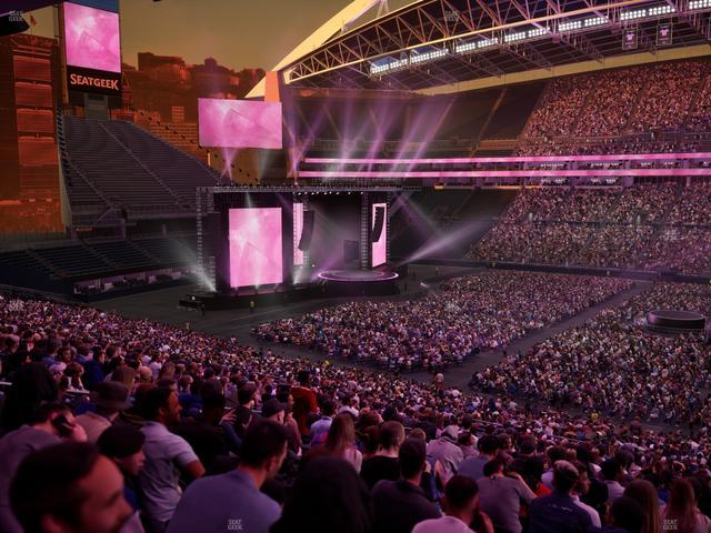 Lumen Field - Section Club 233 Seat View Lumen Field - Section Club 233 Seat View