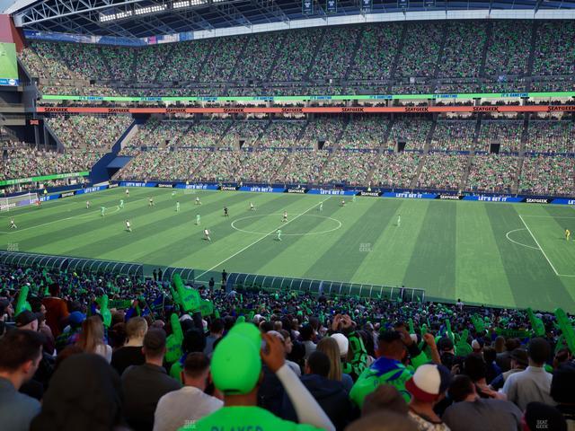 Lumen Field - Section Club 233 Seat View Lumen Field - Section Club 233 Seat View