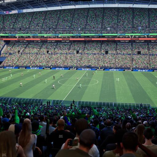 Lumen Field - Section Club 234 Seat View