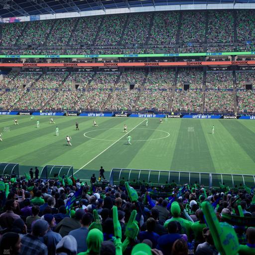 Lumen Field - Section Club 234 Seat View