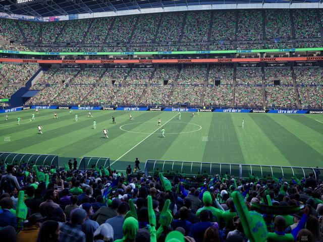 Lumen Field - Section Club 234 Seat View