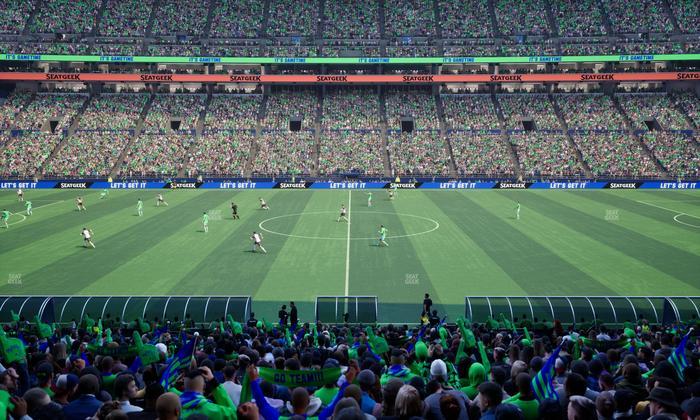 Lumen Field - Section Club 235 Seat View