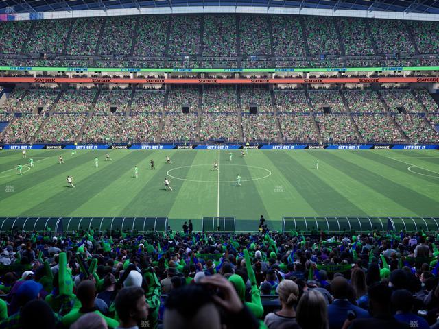 Lumen Field - Section Club 235 Seat View Lumen Field - Section Club 235 Seat View