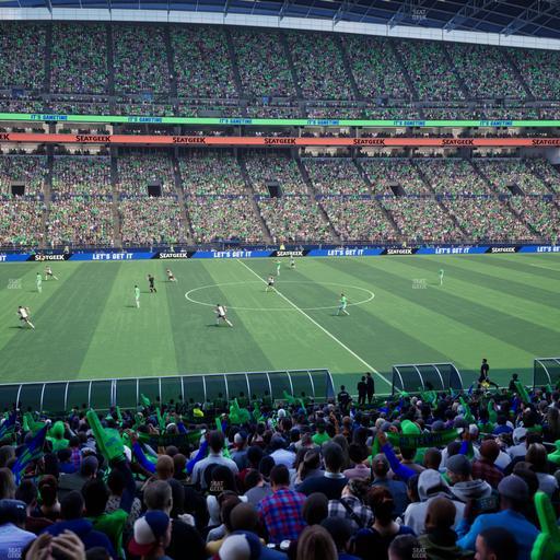 Lumen Field - Section Club 236 Seat View