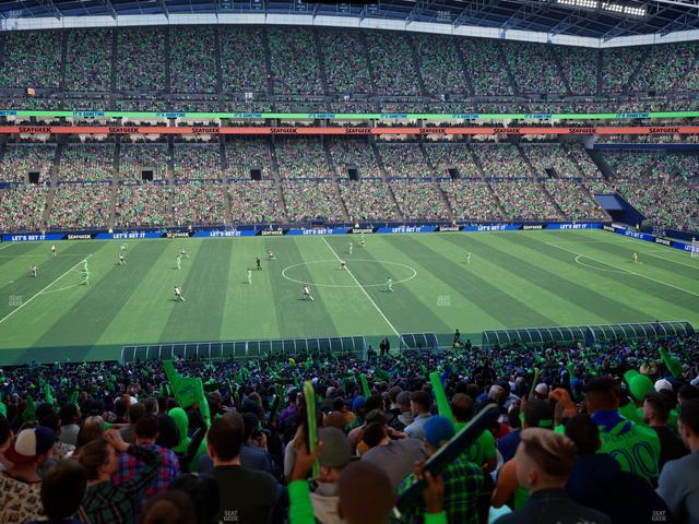 Lumen Field - Section Club 236 Seat View Lumen Field - Section Club 236 Seat View