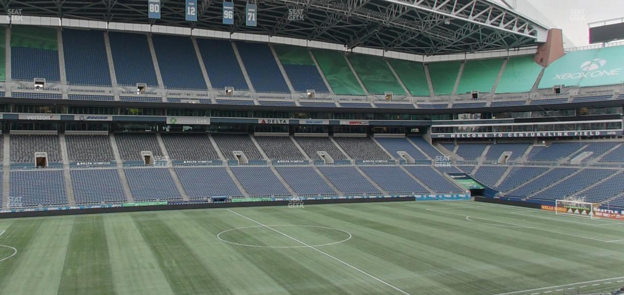 Lumen Field - Section Club 237 Seat View