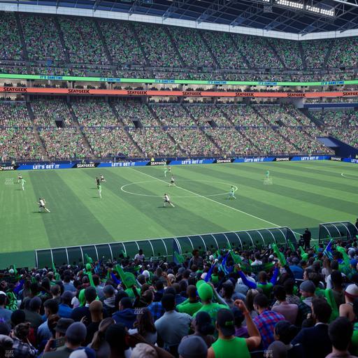 Lumen Field - Section Club 237 Seat View