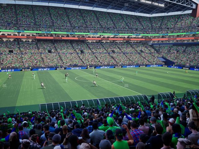 Lumen Field - Section Club 237 Seat View