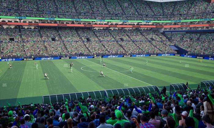 Lumen Field - Section Club 237 Seat View