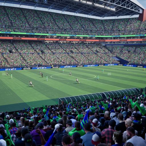 Lumen Field - Section Club 238 Seat View