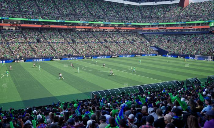 Lumen Field - Section Club 238 Seat View