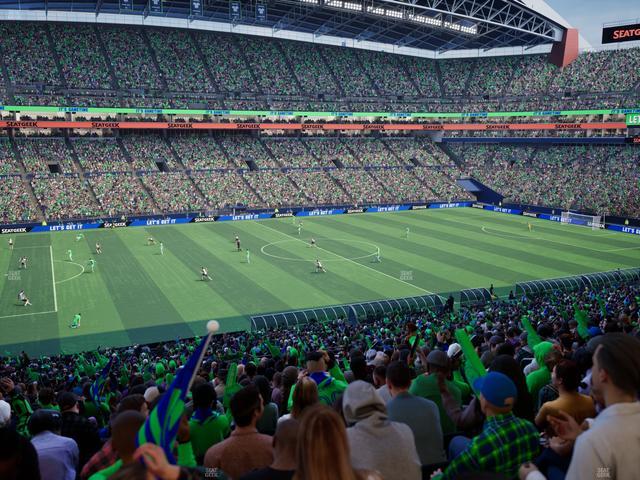 Lumen Field - Section Club 238 Seat View Lumen Field - Section Club 238 Seat View