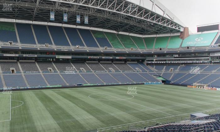 Lumen Field - Section Club 238 Seat View