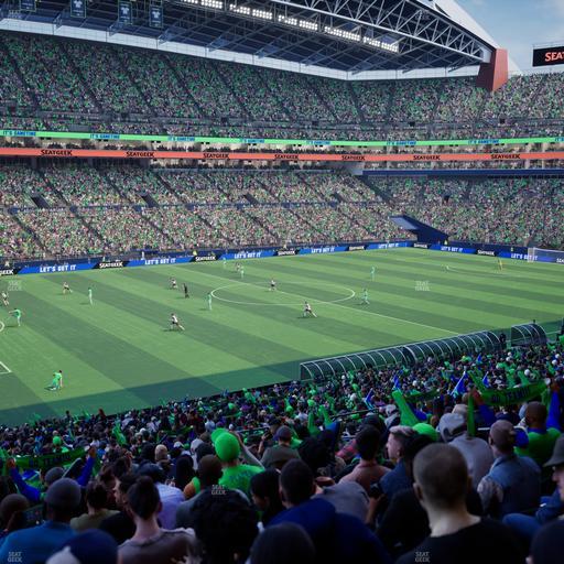 Lumen Field - Section Club 239 Seat View