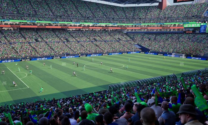 Lumen Field - Section Club 239 Seat View