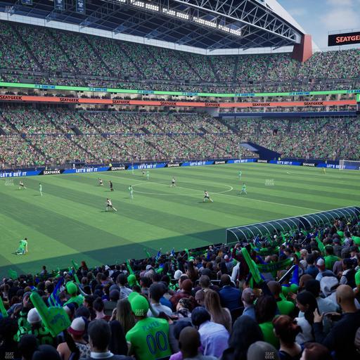 Lumen Field - Section Club 239 Seat View