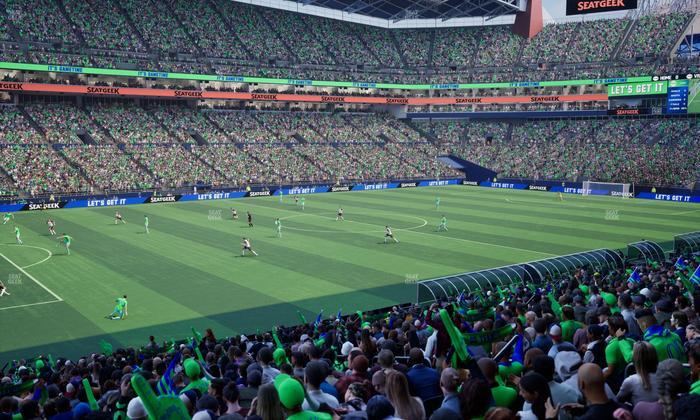 Lumen Field - Section Club 239 Seat View