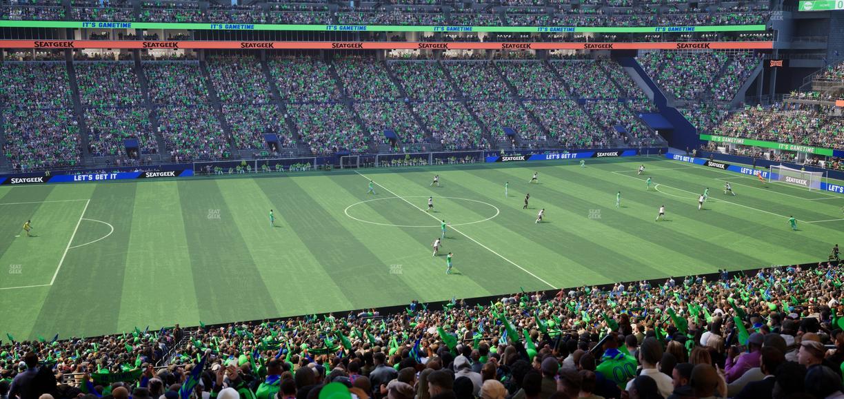 Lumen Field - Section Club Level Suite 10 Seat View